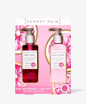 Sunday Rain Pink Grapefruit & Sea Salt Duo