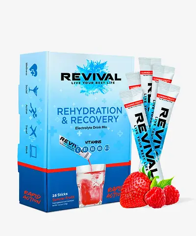 Revival Shots - Rehydration & Recovery Electrolyte Drink Summer Fruits