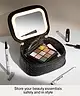 By BEAUTY BAY - LED Mirror Mini Travel Beauty Bag Black 