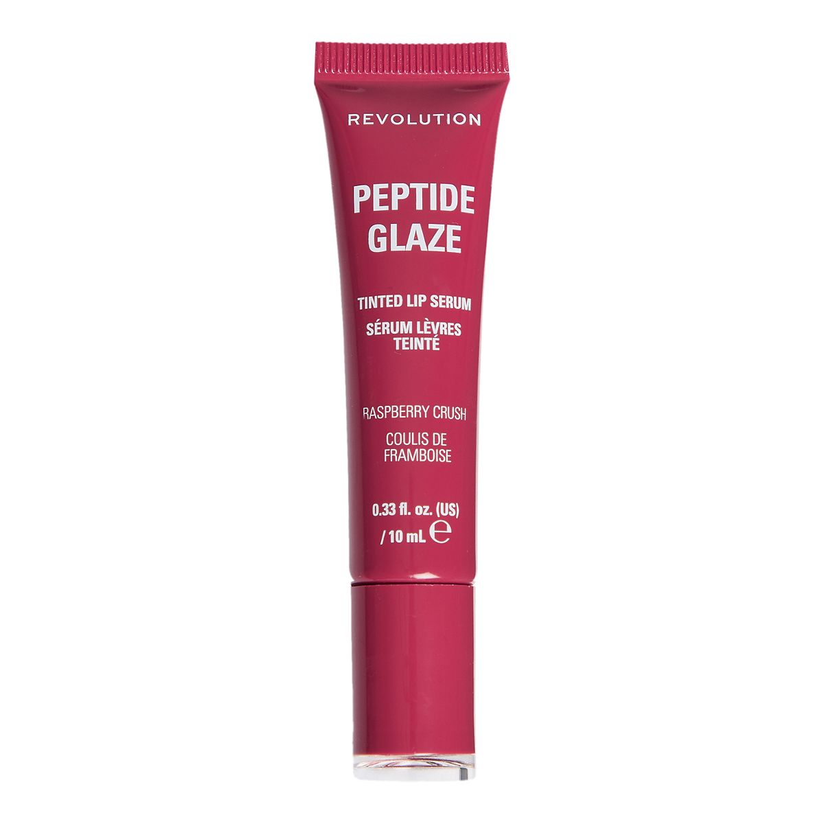 Peptide Glaze Tinted Lip Serum - Raspberry Crush