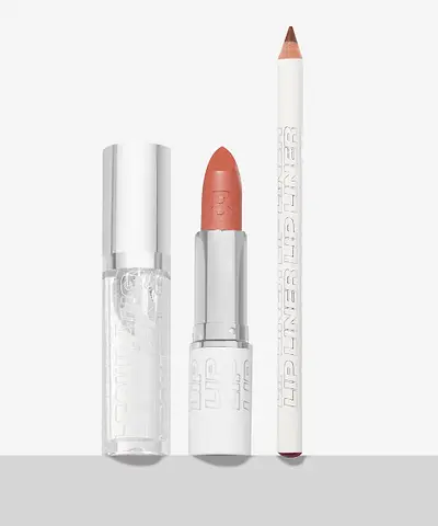 By BEAUTY BAY - Matte Lipstick, Liner + Plumping Gloss Trio