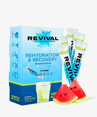 Revival Shots - Rehydration & Recovery Electrolyte Drink Watermelon