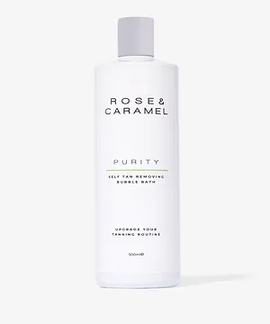 Rose & Caramel Purity Tan Removing Bubble Bath
