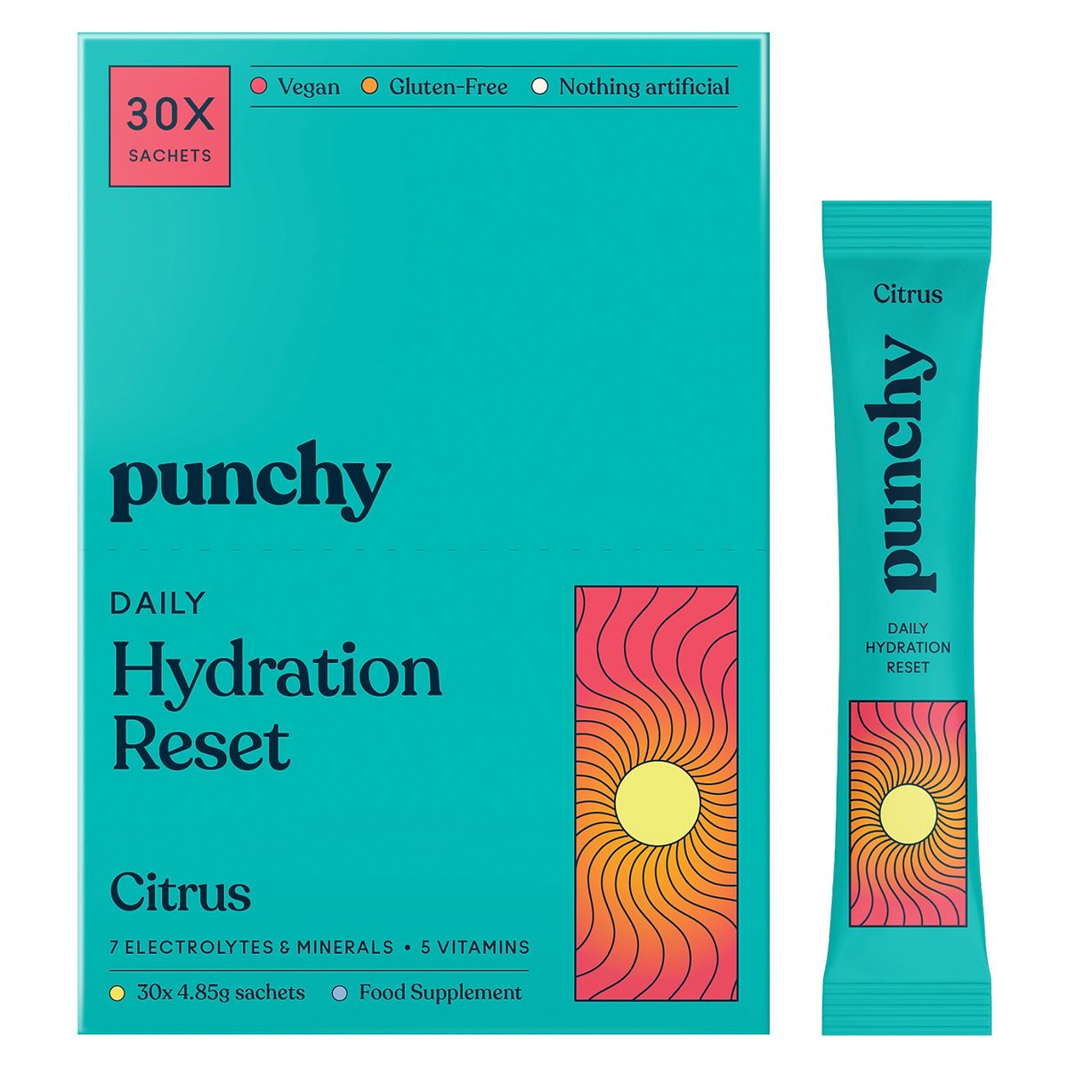 Daily Hydration Reset Citrus - Daily Hydration Reset Citrus x 30 Sachets