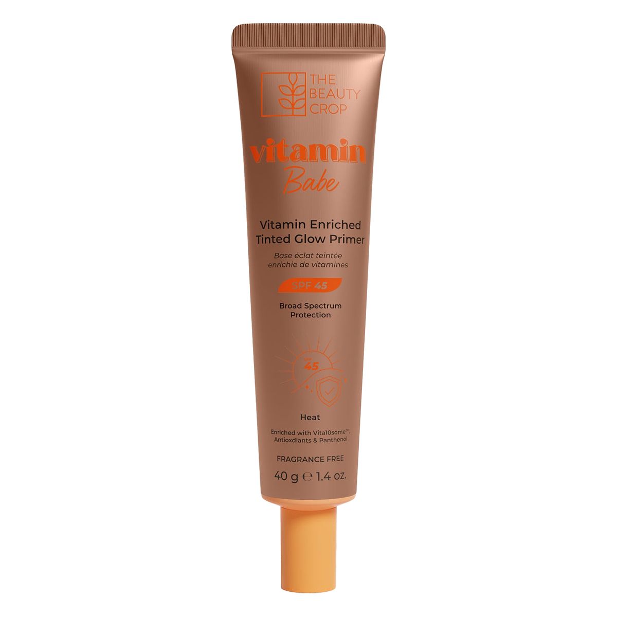 Vitamin Babe SPF 45 Tinted Glow Primer - Heat