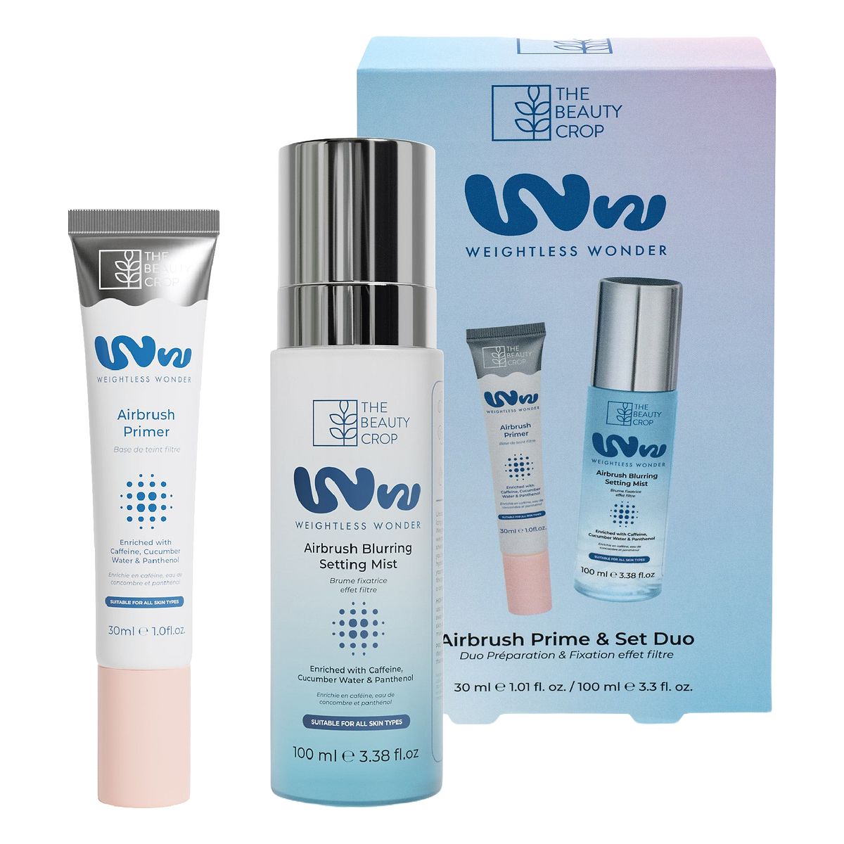 The Beauty Crop Weightless Wonder Prime & Set Duo