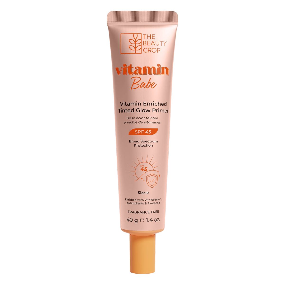 Vitamin Babe SPF 45 Tinted Glow Primer - Sizzle