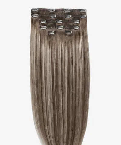 Beauty Works - 18" Double Hair Set Clip-In Extensions