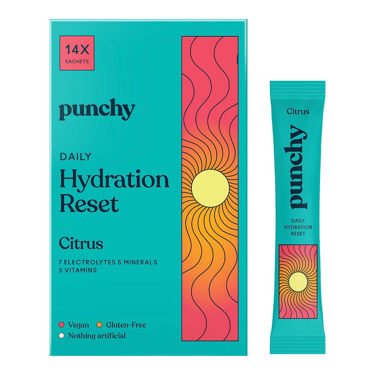 Daily Hydration Reset Citrus - Daily Hydration Reset Citrus x 14 Sachets
