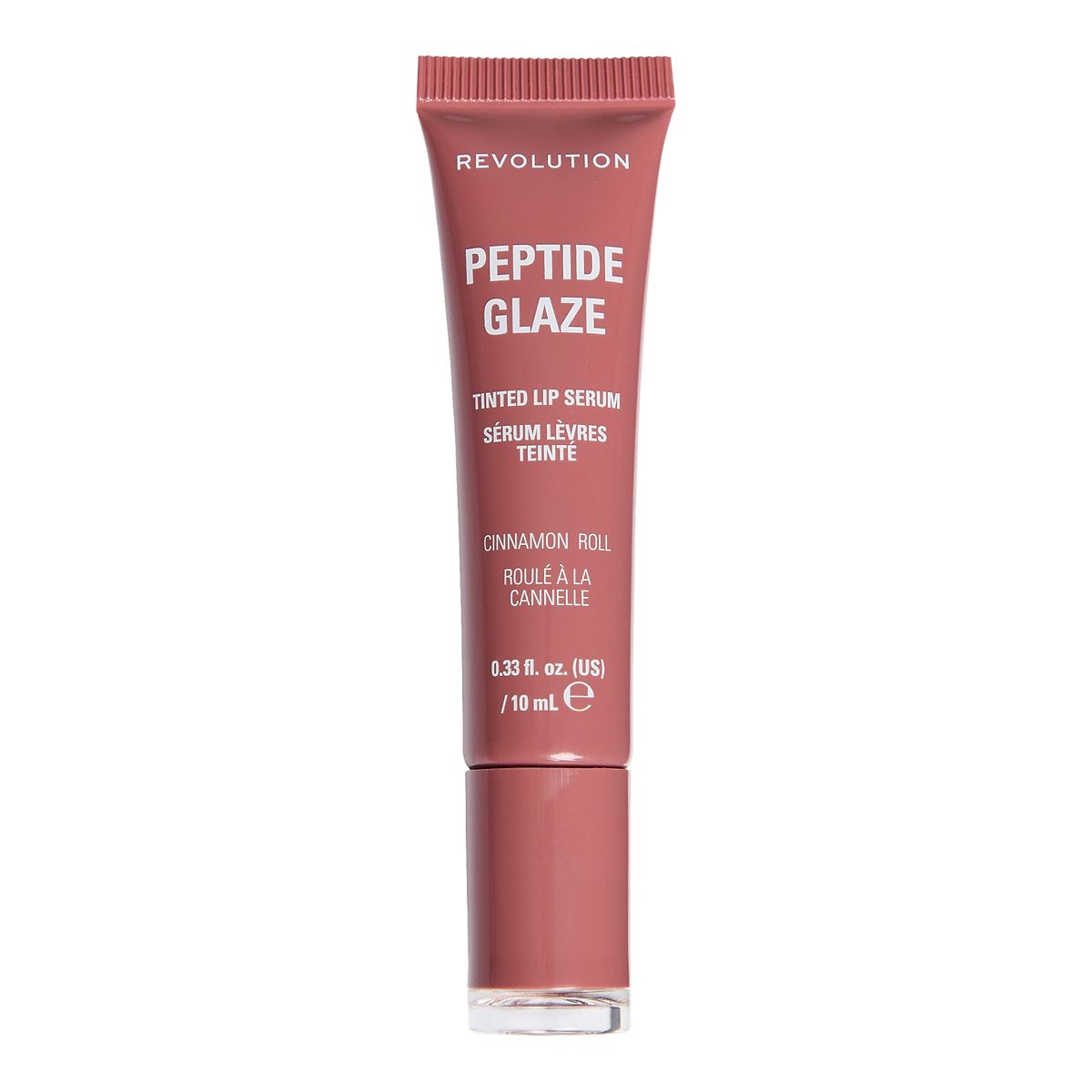 Revolution Peptide Glaze Tinted Lip Serum Cinnamon Roll 10ml