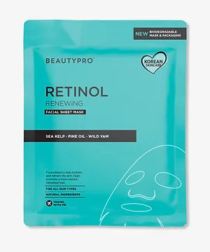 beautypro Retinol Sheet Mask Duo