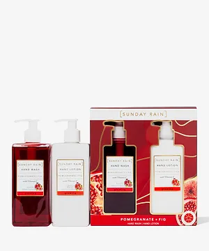 Sunday Rain Pomegranate & Fig Hand Duo