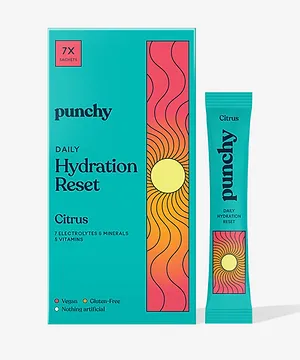 Punchy Drinks Daily Hydration Reset Citrus