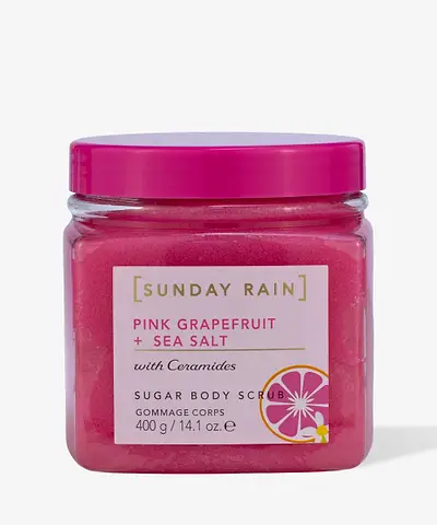 Sunday Rain - Pink Grapefruit & Sea Salt Body Scrub 