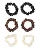 Brushworks - Skinny Satin Scrunchies