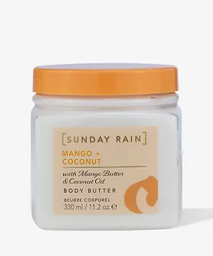 Sunday Rain Mango + Coconut Moisturizing Body Butter