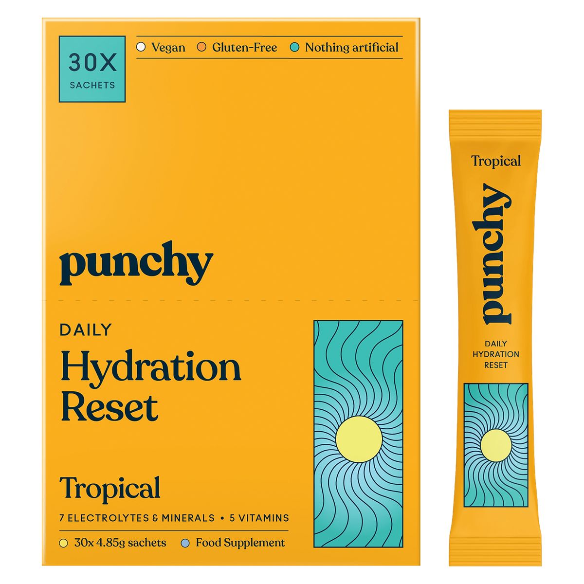 Daily Hydration Reset Tropical - Daily Hydration Reset Tropical x 30 Sachets