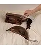 The Flat Lay Co. - Jelly Flat Lay Makeup Box Bag Espresso