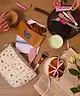 The Flat Lay Co. - Marshmallow Essential Makeup Pouch - Patisserie