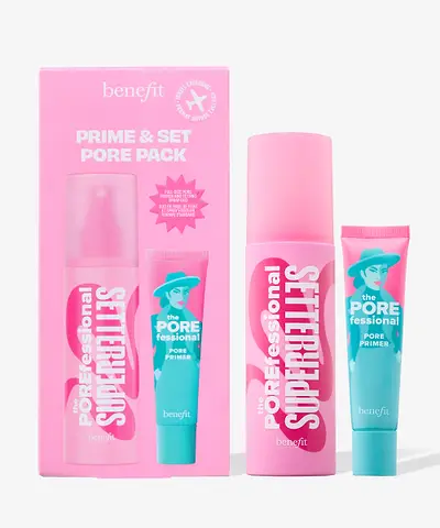 Benefit Cosmetics - Prime & Set Pore Pack 2-Piece Set