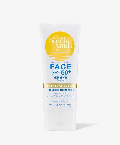 Bondi Sands -  SPF 50+ Fragrance Free Face Sunscreen Lotion