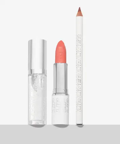 By BEAUTY BAY - Matte Lipstick, Liner + Plumping Gloss Trio
