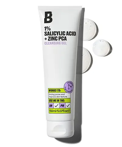 By BEAUTY BAY - 1% Salicylic Acid + Zinc PCA Cleansing Gel