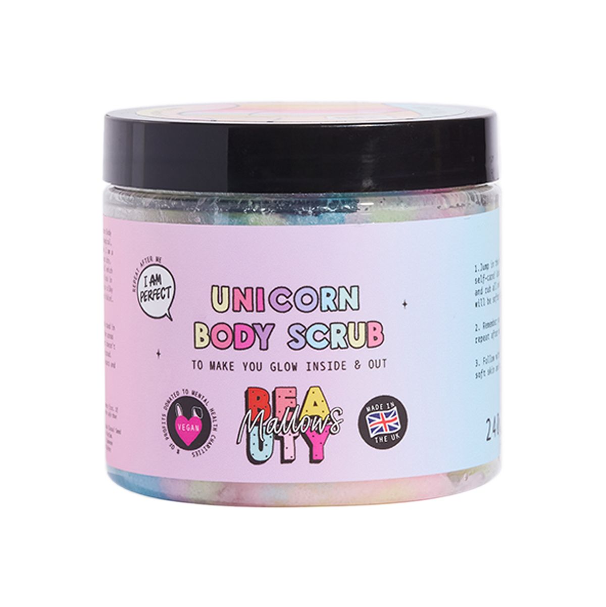 Mallows Beauty Unicorn Body Scrub