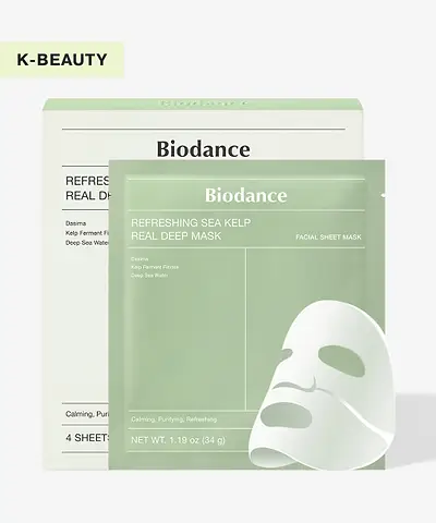 Biodance - Refreshing Sea Kelp Real Deep Mask x4 