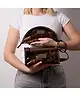 The Flat Lay Co. - Jelly Flat Lay Makeup Box Bag Espresso
