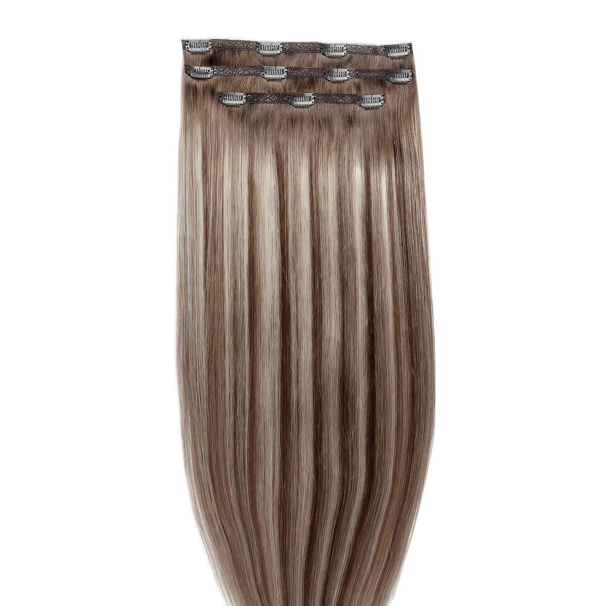 Beauty Works 18" Deluxe Remy Instant Clip-In Hair Extensions Amalfi Blonde