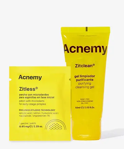 Acnemy - Zitless® Microdart Patches & Zitclean® Mini Cleansing Gel Duo