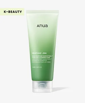 ANUA Heartleaf Quercetinol Pore Deep Cleansing Foam