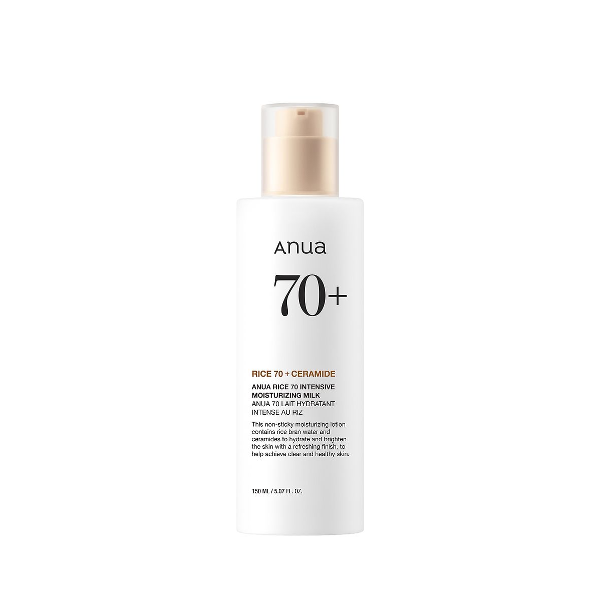 Anua Rice 70 Intensive Moisturising Milk 150ml