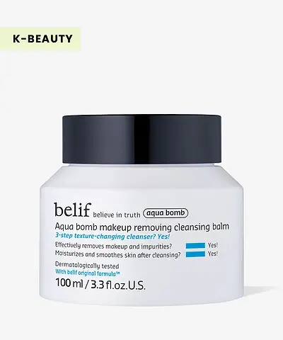 Belif - Aqua Bomb Makeup Removing Cleansing Balm