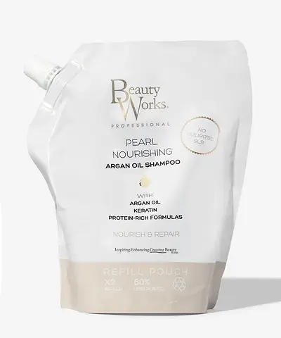 Beauty Works - Pearl Nourishing Shampoo Refill Pouch (Sulphate Free)