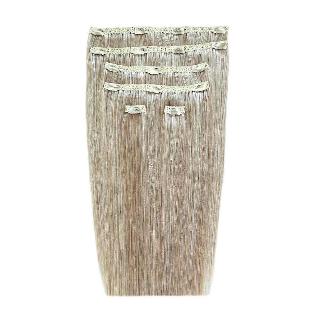 Beauty Works 18" Double Hair Set Clip-In Extensions Bohemian Blonde