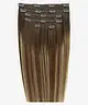 Beauty Works - 18" Double Hair Set Clip-In Extensions