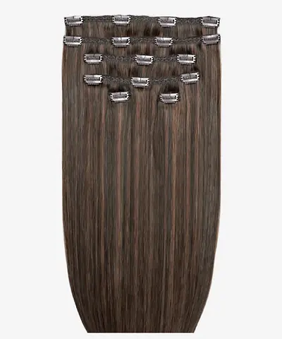 Beauty Works - 18" Double Hair Set Clip-In Extensions