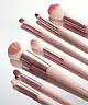By BEAUTY BAY - Rose Glow 18 Piece Brush Set With Brush Stand