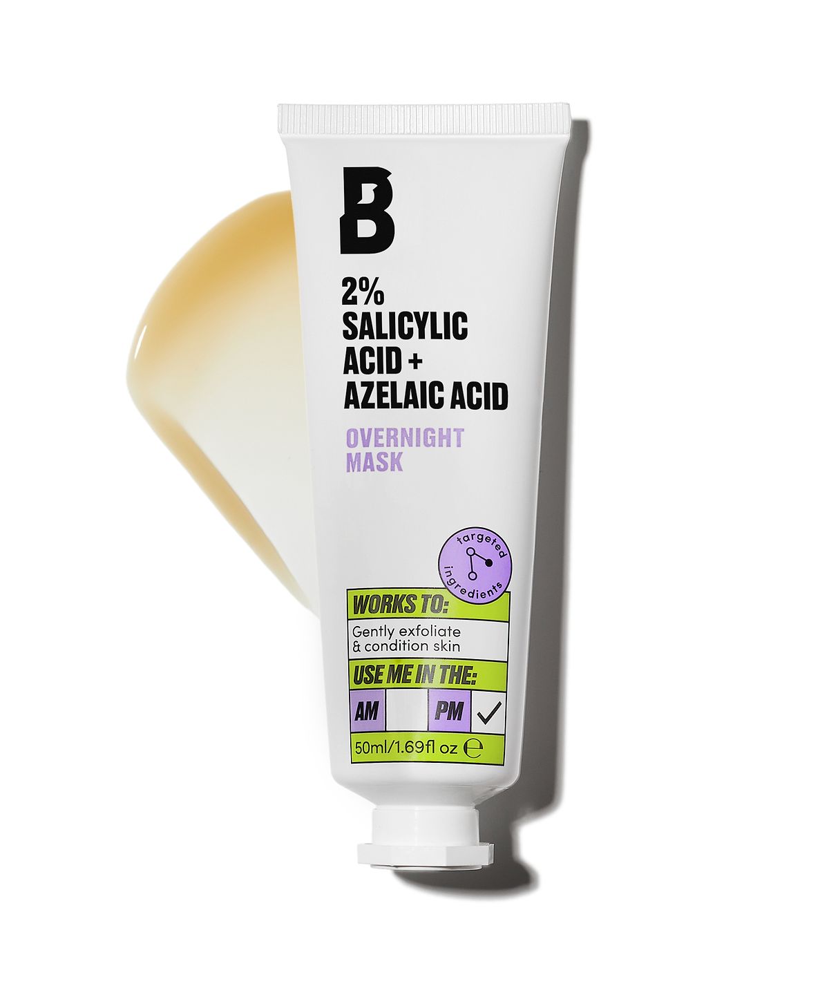 By BEAUTY BAY 2% Salicylic Acid + Azelaic Acid Overnight Mask