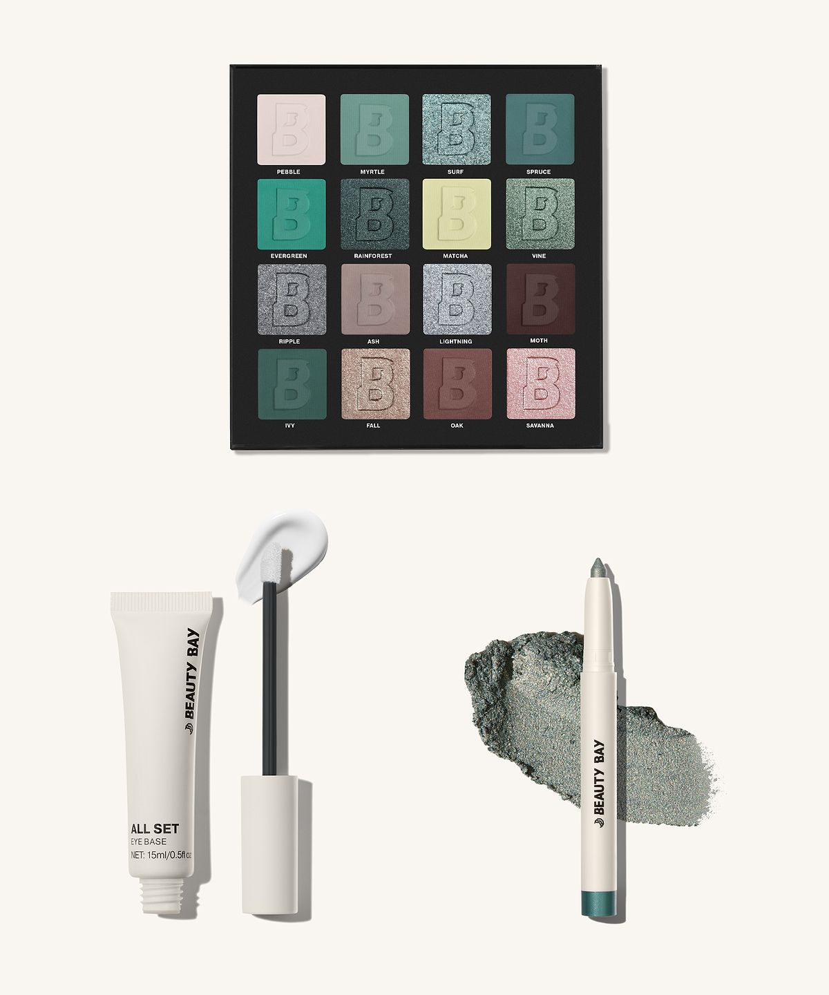By BEAUTY BAY The Soft Eye Sculpt Set Matcha