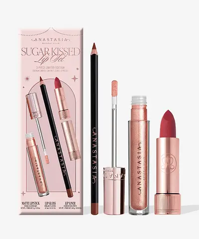 Anastasia Beverly Hills - Sugar Kissed – Limited Edition 3-Piece Lip Set