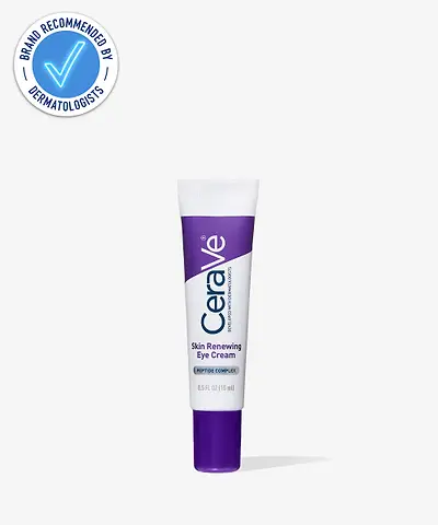 CeraVe - Skin Renewing Eye Cream with Peptide Complex & Caffeine for Brighter, Smoother Eyes