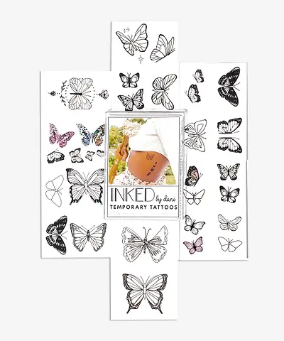 INKED by Dani - Butterfly Dreams Temporary Tattoos