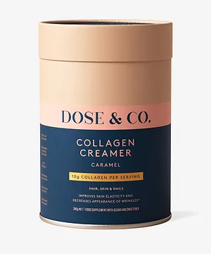 Dose & Co Dairy Collagen Creamer Caramel