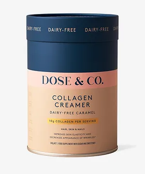 Dose & Co Dairy-Free Collagen Creamer Caramel