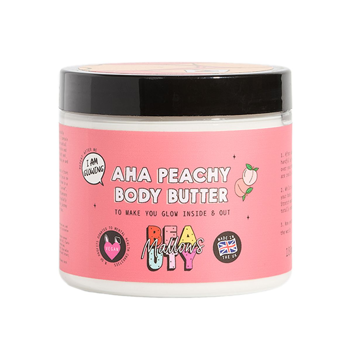 Mallows Beauty Peachy Shea Body Butter