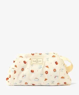 theflatlayco Parachute Drawstring Flat Lay Makeup Bag - Patisserie
