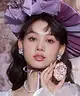 Flower Knows - Violet Strawberry Rococo Embossed Blush